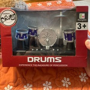New unopened box toy electronic drum set rated age 3+